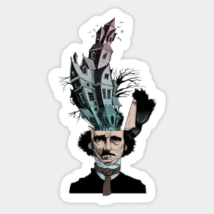 Edgar Allan Poe - Imaginations Sticker